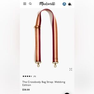 Madewell Crossbody Bag Strap